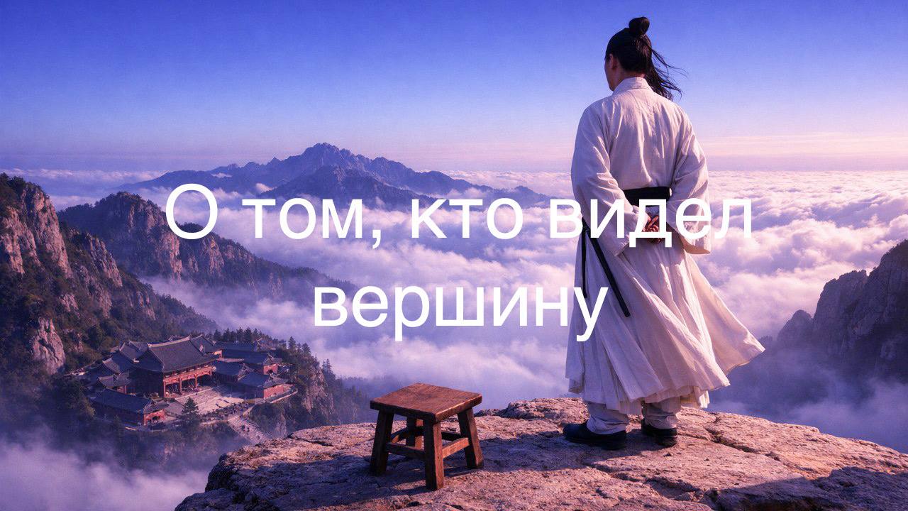 О том, кто видел вершину